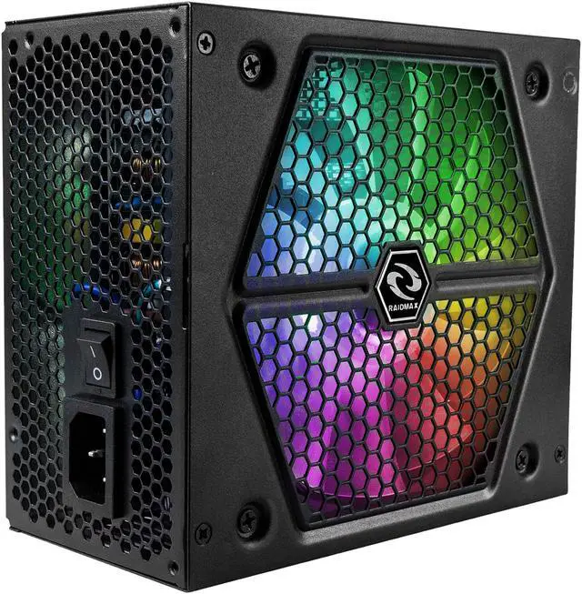 Main image of RAIDMAX Thunder RGB RX-535AP-R 535 W ATX 12V v2.3 / EPS 12V 80 PLUS BRONZE Certified Modular Power Supply