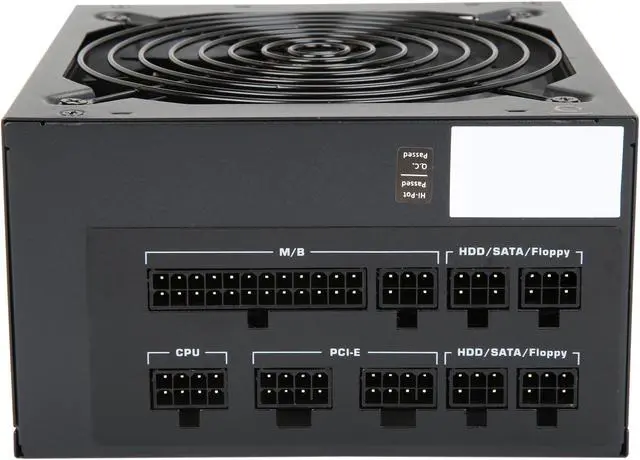 Alt view image 4 of 8 - RAIDMAX Cobra series RX-600AE-M 600 W ATX12V / EPS12V 80 PLUS GOLD Certified Full Modular Power Supply