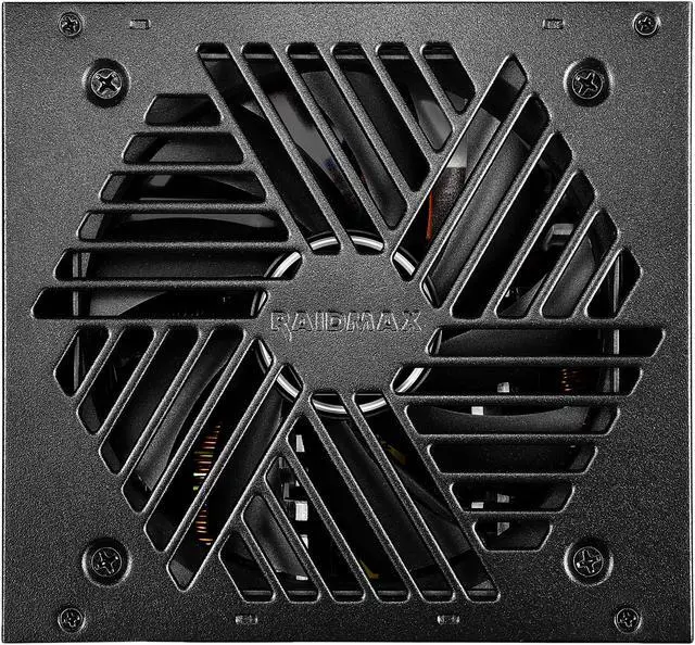 Alt view image 3 of 6 - RAIDMAX Vortex RX-600AE-V 600 W ATX 12V v2.3 / EPS 12V SLI Ready CrossFire Ready 80 PLUS GOLD Certified Non-Modular Power Supply