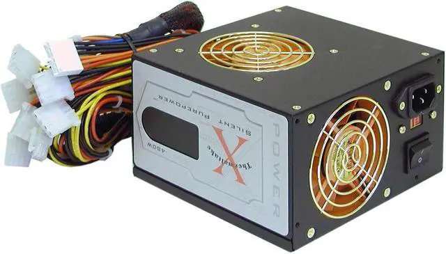 Main image of Thermaltake Silent Purepower W0014RU 480 W ATX12V Active PFC Power Supply