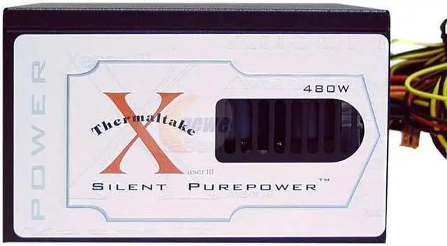 Alt view image 3 of 7 - Thermaltake Silent Purepower W0010 480 W ATX Active PFC Power Supply