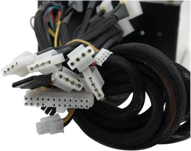 Alt view image 5 of 10 - Thermaltake PurePower W0068RUC 460 W ATX12V 2.0 Power Supply