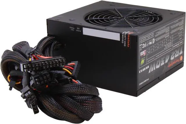 Alt view image 4 of 7 - Thermaltake TR2 W0070 430W ATX 12V 2.2  Power Supply