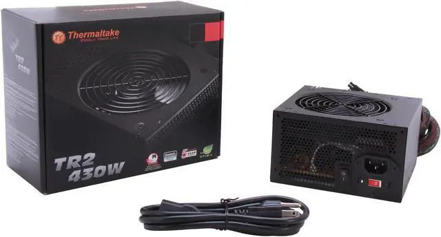 Alt view image 7 of 7 - Thermaltake TR2 W0070 430W ATX 12V 2.2  Power Supply