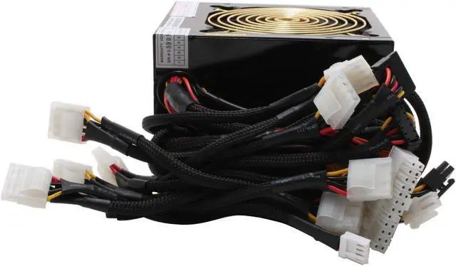 Alt view image 3 of 7 - Thermaltake W0093RU 500W ATX 12V 2.0 Version  Passive PFC Power Supply