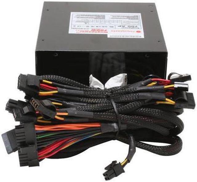 Alt view image 2 of 8 - Thermaltake toughpower W0117RU 750 W ATX12V / EPS12V SLI Certified CrossFire Ready 80 PLUS BRONZE Certified Active PFC Power Supply