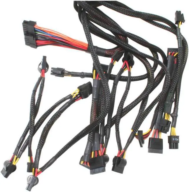 Alt view image 4 of 7 - Thermaltake Purepower W0129RU 600 W ATX12V SLI Ready Active PFC Power Supply