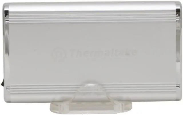 Alt view image 2 of 5 - Thermaltake EA3006 Aluminum 3.5" Silver SATA eSATA External Enclosure
