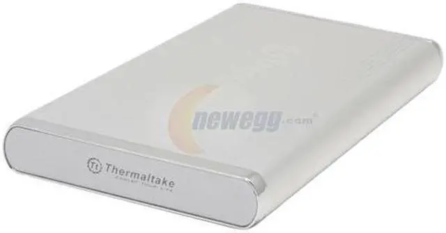 Main image of Thermaltake EA2006 Aluminum 2.5" Silver USB 2.0 & eSATA External Enclosure