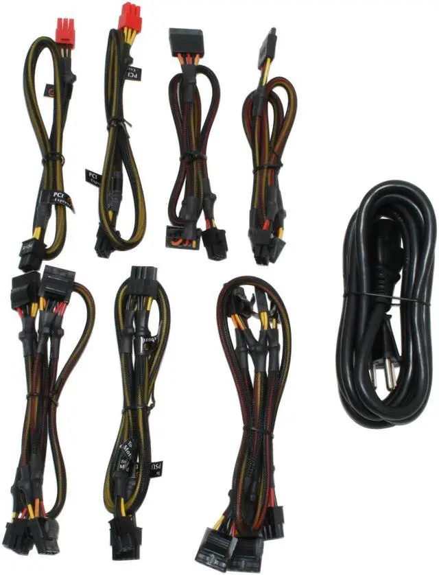 Alt view image 6 of 7 - Thermaltake Purepower RX W0143RU 550W ATX12V / EPS12V SLI Ready CrossFire Ready Modular Active PFC Power Supply