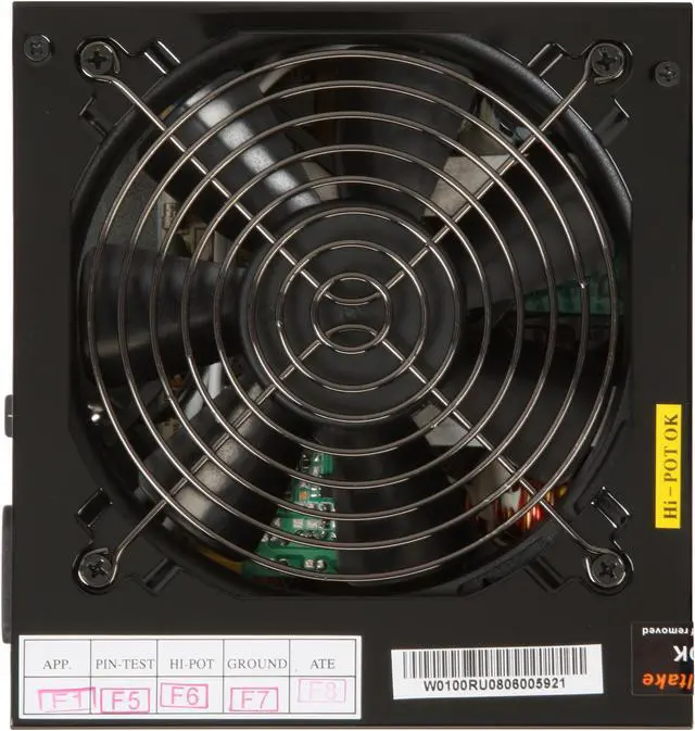 Alt view image 9 of 13 - Thermaltake Purepower W0100RU 500 W ATX 12V 2.0 Power Supply