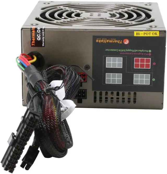 Alt view image 3 of 6 - Thermaltake TR2 RX W0136RU 500W ATX12V Ver2.2  Modular Passive PFC PFC Power Supply