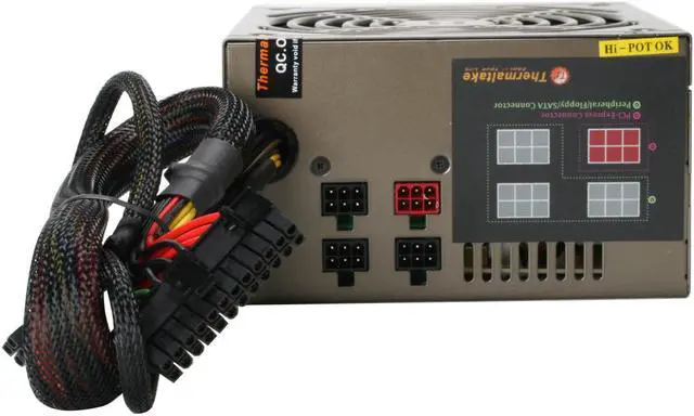 Alt view image 3 of 7 - Thermaltake TR2 RX W0134RU 550W ATX12V Ver2.2 SLI Ready Modular Passive PFC PFC Power Supply