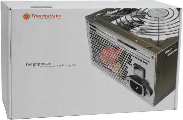 Alt view image 9 of 9 - Thermaltake Toughpower QFan Series W0151RU 500 W ATX 12V 2.2/ EPS 12V 2.91 SLI Ready CrossFire Ready 80 PLUS Certified Modular Active PFC Power Supply