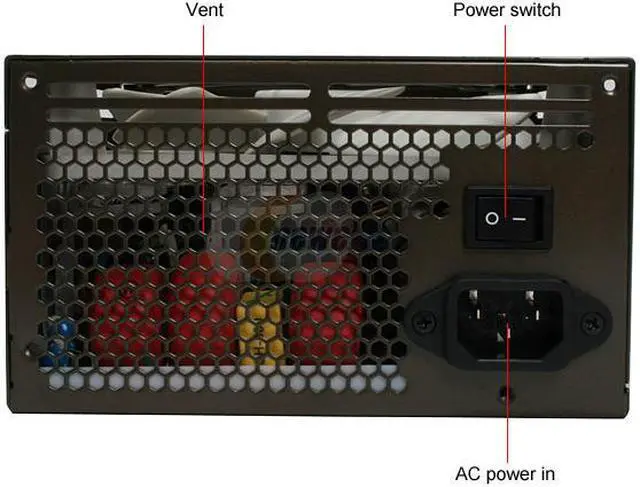 Alt view image 2 of 9 - Thermaltake Toughpower QFan Series W0151RU 500 W ATX 12V 2.2/ EPS 12V 2.91 SLI Ready CrossFire Ready 80 PLUS Certified Modular Active PFC Power Supply