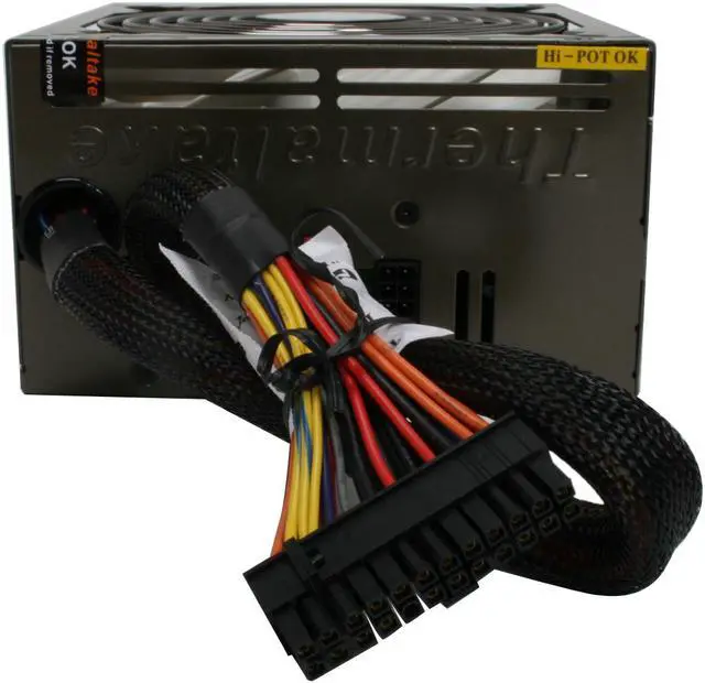 Alt view image 5 of 9 - Thermaltake Toughpower QFan Series W0151RU 500 W ATX 12V 2.2/ EPS 12V 2.91 SLI Ready CrossFire Ready 80 PLUS Certified Modular Active PFC Power Supply