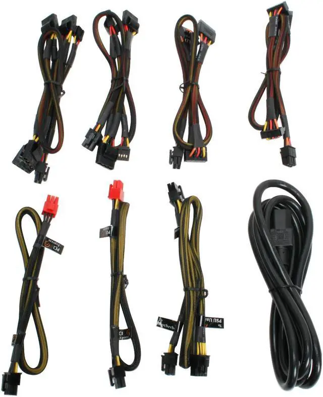 Alt view image 7 of 9 - Thermaltake Toughpower QFan Series W0151RU 500 W ATX 12V 2.2/ EPS 12V 2.91 SLI Ready CrossFire Ready 80 PLUS Certified Modular Active PFC Power Supply