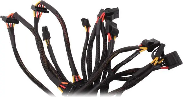 Alt view image 6 of 10 - Thermaltake Purepower W0121RU 600W ATX12V V2.0 SLI Ready CrossFire Ready Power Supply