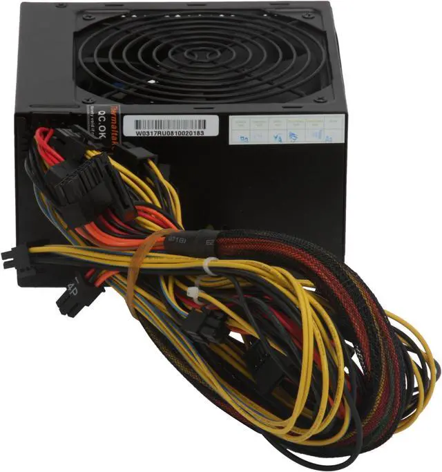 Alt view image 4 of 9 - Thermaltake Purepower W0317RU 700 W ATX12V / EPS12V SLI Ready CrossFire Ready 80 PLUS Certified Active PFC Power Supply
