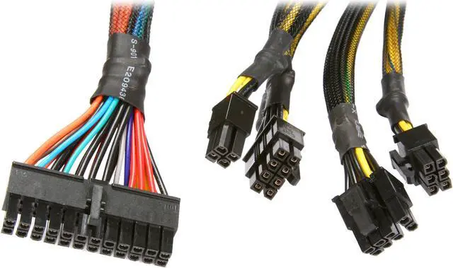 Alt view image 6 of 7 - Thermaltake Black Widow W0319RU 850 W ATX 12V v2.3, EPS 12V v2.91 CrossFire Certified 80 PLUS BRONZE Certified Modular Active PFC Power Supply