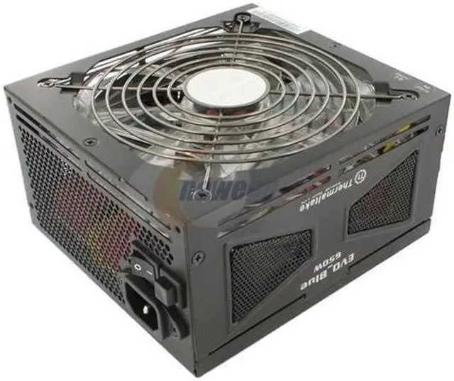 Main image of Thermaltake EVO_Blue W0307RU 650 W ATX 12V 2.3 / EPS 12V 2.91 CrossFire Certified Modular Active PFC Power Supply
