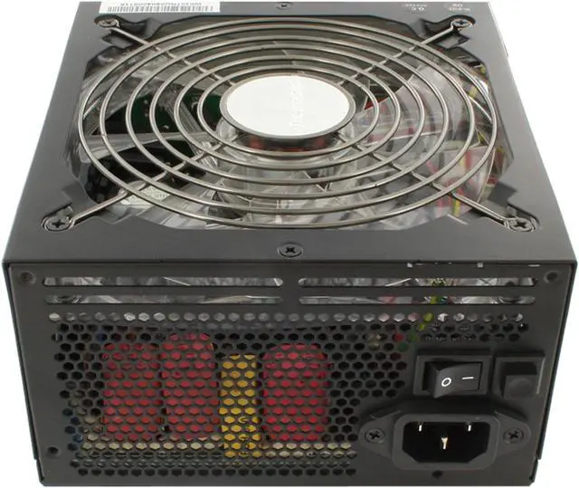 Alt view image 8 of 16 - Thermaltake EVO_Blue W0307RU 650 W ATX 12V 2.3 / EPS 12V 2.91 CrossFire Certified Modular Active PFC Power Supply
