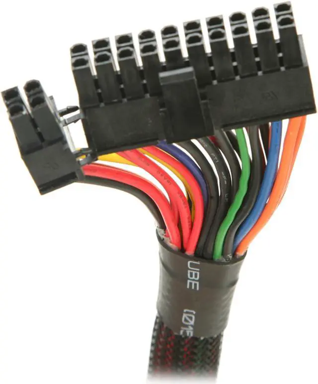 Alt view image 12 of 16 - Thermaltake EVO_Blue W0307RU 650 W ATX 12V 2.3 / EPS 12V 2.91 CrossFire Certified Modular Active PFC Power Supply