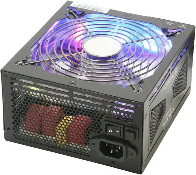 Alt view image 13 of 16 - Thermaltake EVO_Blue W0307RU 650 W ATX 12V 2.3 / EPS 12V 2.91 CrossFire Certified Modular Active PFC Power Supply