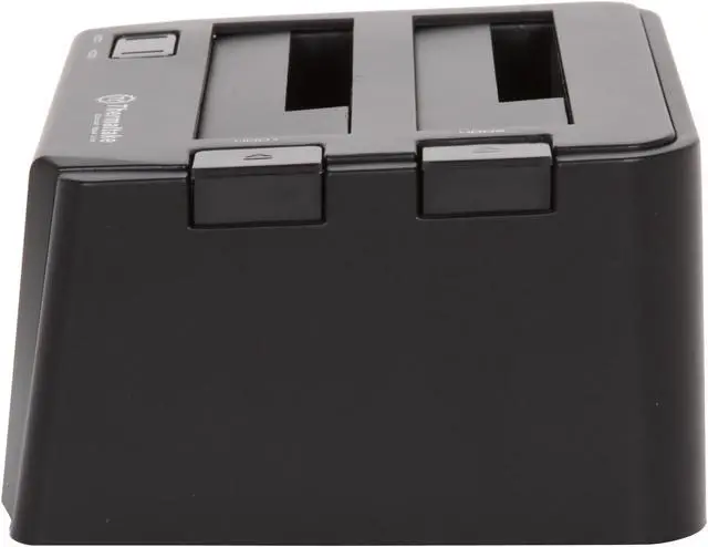 Alt view image 5 of 6 - Thermaltake BlacX Duet (ST0014U) ABS Plastic 2.5" & 3.5" Black SATA I/II/III USB 2.0 & eSATA Dual Hard Drives Docking Station