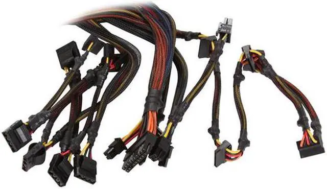 Alt view image 6 of 7 - Thermaltake TR2 W0388RU 600 W ATX 12V v2.2 Power Supply