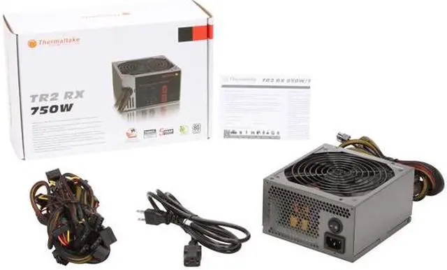 Alt view image 7 of 7 - Thermaltake TR2 TRX-750M 750 W ATX 12V v2.3 /  EPS 12V v2.91 80 PLUS Certified Modular Active PFC Power Supply