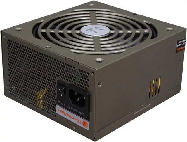 Main image of Thermaltake Toughpower XT TPX-875M 875W ATX 12V v2.3 /  EPS 12V v2.91 SLI Certified CrossFire Certified 80 PLUS BRONZE Certified Modular Active PFC Power Supply GeForce GTX 470 Certified