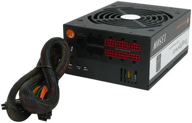 Alt view image 4 of 7 - Thermaltake Toughpower TP-1350M 1350 W ATX 12V v2.3 / EPS 12V v2.91 SLI Ready CrossFire Ready 80 PLUS SILVER Certified Modular Active PFC Power Supply