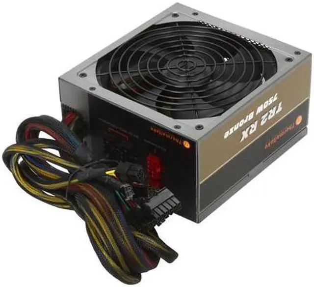 Alt view image 4 of 6 - Thermaltake TR2 RX 750W Bronze W0382RU ATX 12V v2.3 / EPS 12V v2.91 SLI Ready CrossFire Ready 80 PLUS BRONZE Certified Modular Active PFC Power Supply