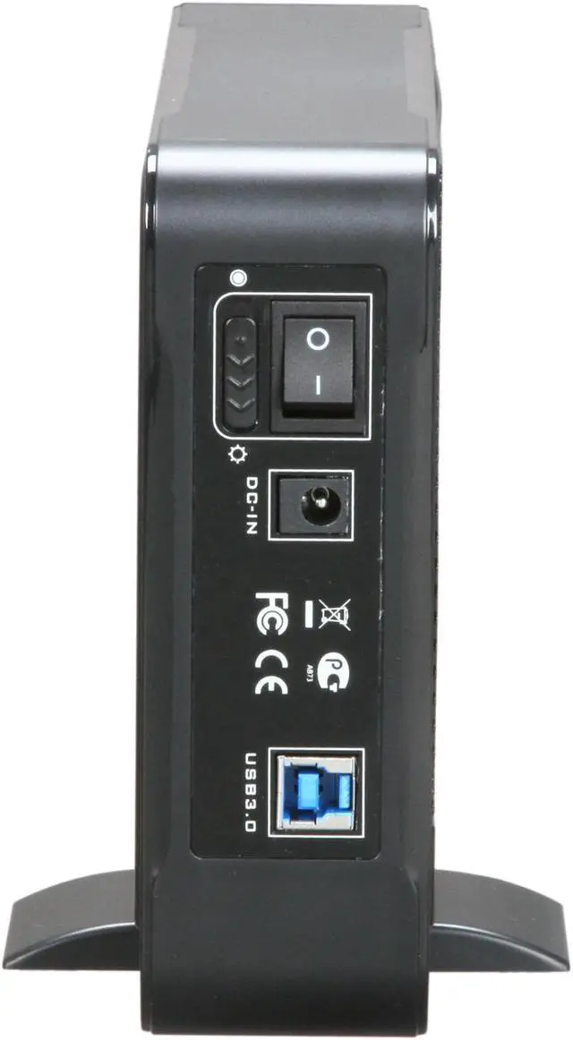 Alt view image 4 of 6 - Thermaltake ST0020U Steel Mesh & Ruggedized Plastic 3.5" Black SATA I/II/III USB 3.0 Max 5G External Enclosure