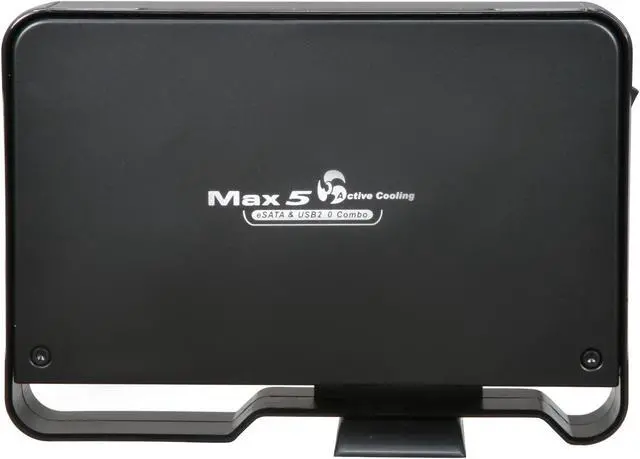 Alt view image 5 of 6 - Thermaltake ST0021U Steel Mesh & Ruggedized Plastic 3.5" Black SATA I/II/III USB 2.0 & eSATA Max 5 External Enclosure