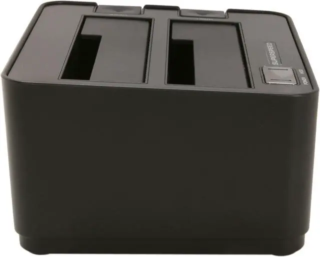 Alt view image 3 of 6 - Thermaltake BlacX Duet 5G ST0022U ABS Plastic 2.5" & 3.5" Black SATA I/II/III USB 3.0 HDD Docking Station