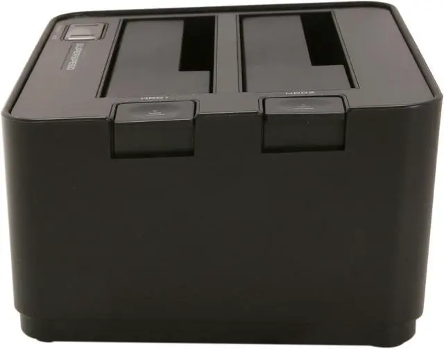 Alt view image 5 of 6 - Thermaltake BlacX Duet 5G ST0022U ABS Plastic 2.5" & 3.5" Black SATA I/II/III USB 3.0 HDD Docking Station