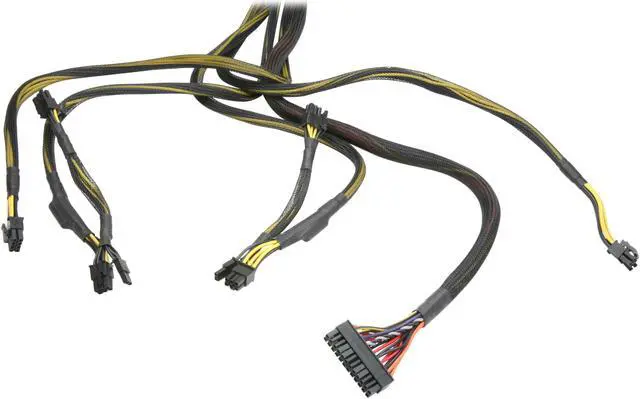 Alt view image 6 of 7 - Thermaltake TP-1000M 1000 W ATX 12V v2.3 & EPS 12V v2.92 SLI Certified CrossFire Certified 80 PLUS SILVER Certified Modular Active PFC Power Supply