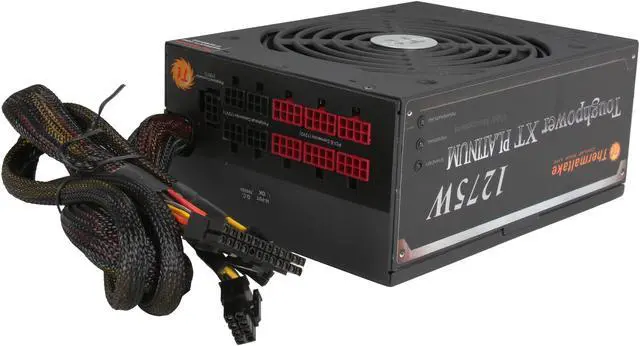 Alt view image 4 of 7 - Thermaltake Toughpower XT TPX-1275M 1275 W ATX 12V 2.3 & SSI EPS 12V 2.92 SLI Ready CrossFire Ready 80 PLUS PLATINUM Certified Modular Active PFC Power Supply