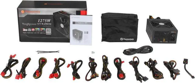 Alt view image 7 of 7 - Thermaltake Toughpower XT TPX-1275M 1275 W ATX 12V 2.3 & SSI EPS 12V 2.92 SLI Ready CrossFire Ready 80 PLUS PLATINUM Certified Modular Active PFC Power Supply
