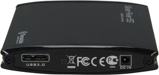 Alt view image 5 of 6 - Thermaltake Silver River 5G ST0024Z Aluminum 2.5" Black SATA I/II/III USB 3.0 External Enclosure