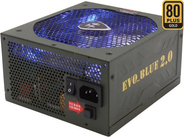 Main image of Thermaltake EVO BLUE 2.0 EVO-850MPCGUS-A 850 W ATX12V / EPS12V SLI Certified CrossFire Ready 80 PLUS GOLD Certified Modular Active PFC Power Supply