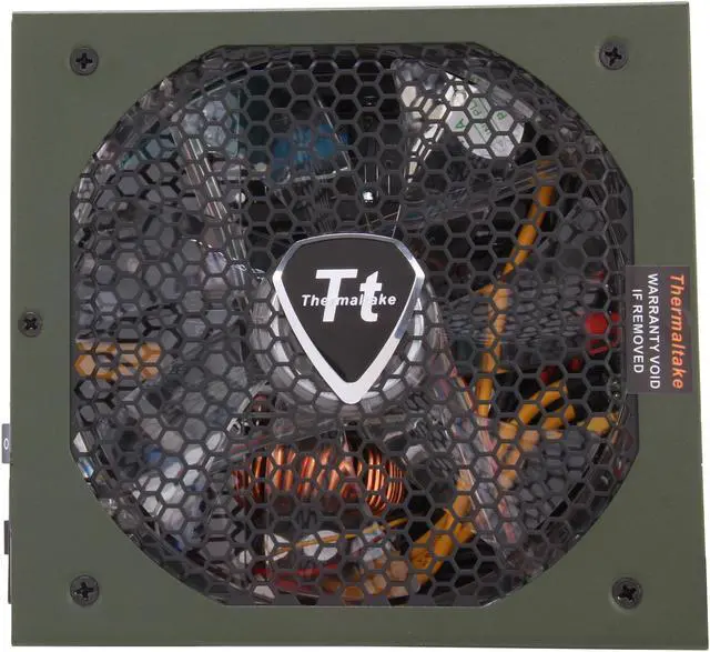 Alt view image 3 of 7 - Thermaltake EVO BLUE 2.0 EVO-650MPCGUS-A 650 W ATX12V / EPS12V SLI Certified CrossFire Ready 80 PLUS GOLD Certified Modular Active PFC Power Supply