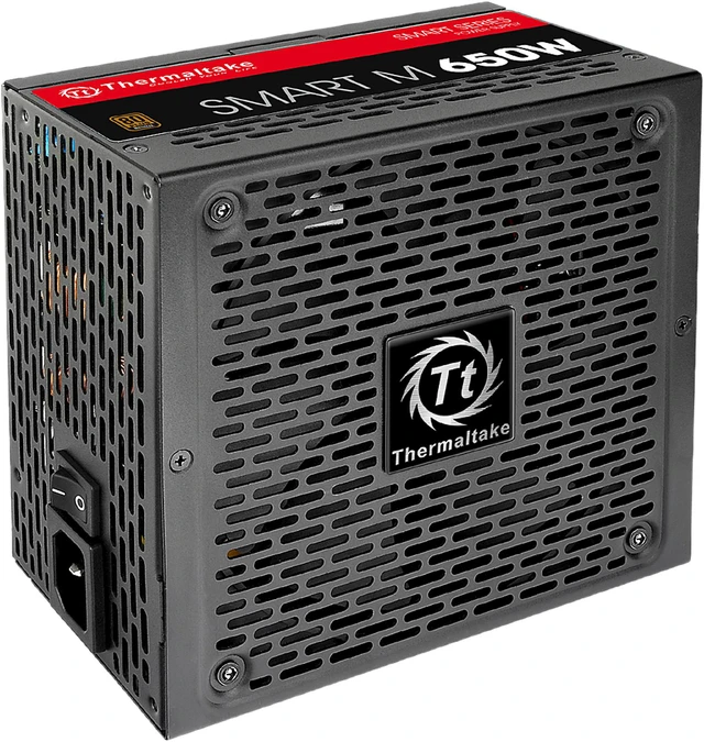 Main image of Thermaltake Smart M Series SP-650M 650 W Intel ATX 12V V2.3 & EPS 12V SLI Ready CrossFire Ready 80 PLUS BRONZE Certified Semi-Modular Active PFC Power Supply