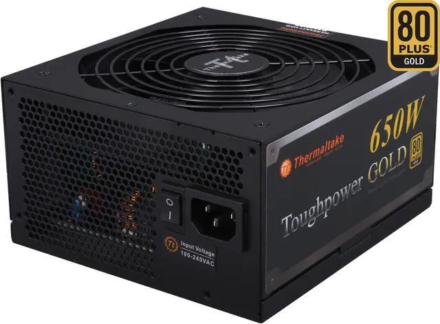 Main image of Thermaltake Toughpower TPD-0650M - SLI/ CrossFire Ready 80 PLUS Gold Certification and Semi Modular Cables  Black Active PFC Power Supply Intel Haswell Ready (PS-TPD-0650MPCGUS-1)