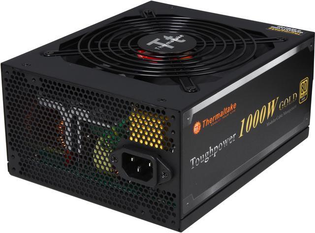 Main image of Thermaltake PS-TPD-1000MPCGUS-1 1000 W ATX12V / EPS12V 80 PLUS GOLD Certified Semi-Modular Active PFC Power Supply