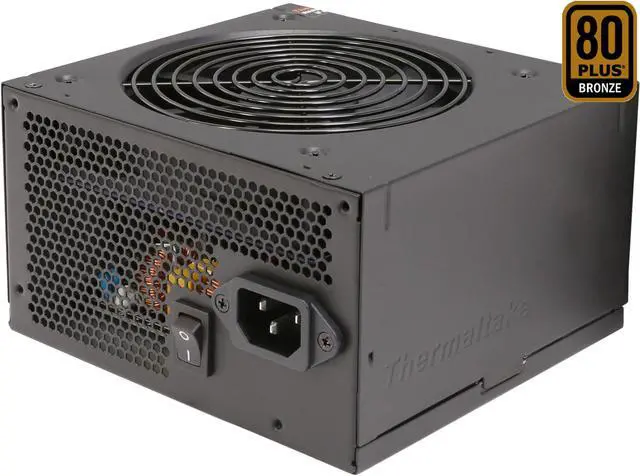 Main image of Thermaltake TR2 Bronze 450W ATX12V v2.31 / EPS v2.92 80 PLUS BRONZE Certified 5 Year Warranty Active PFC Power Supply Haswell Ready PS-TR2-0450NPCBUS-B