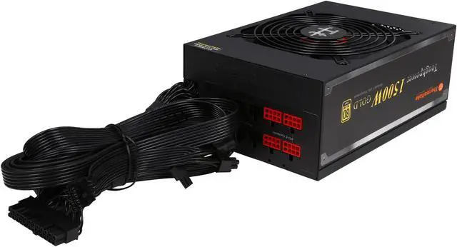 Alt view image 4 of 7 - Thermaltake Toughpower 1500W SLI/CrossFire Ready ATX 12V V2.3 / EPS 12V v2.92 80 PLUS GOLD Certified 7 Year Warranty Full Modular Active PFC Power Supply Haswell Ready PS-TPD-1500MPCGUS-1
