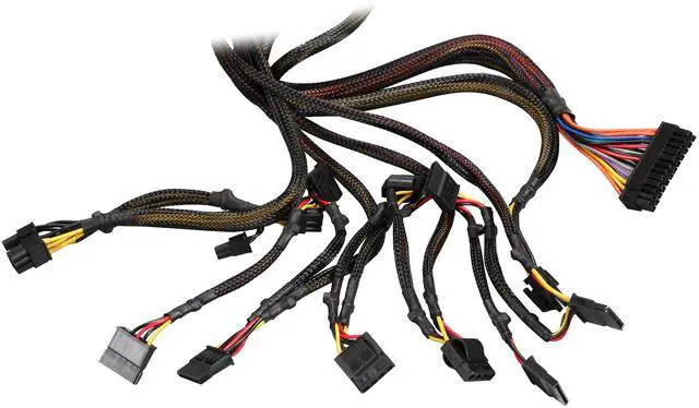 Alt view image 7 of 19 - Thermaltake Smart Series 500W SLI/CrossFire Ready Continuous Power ATX 12V V2.3 / EPS 12V 80 PLUS Certified Active PFC Power Supply Haswell Ready PS-SPD-0500NPCWUS-W